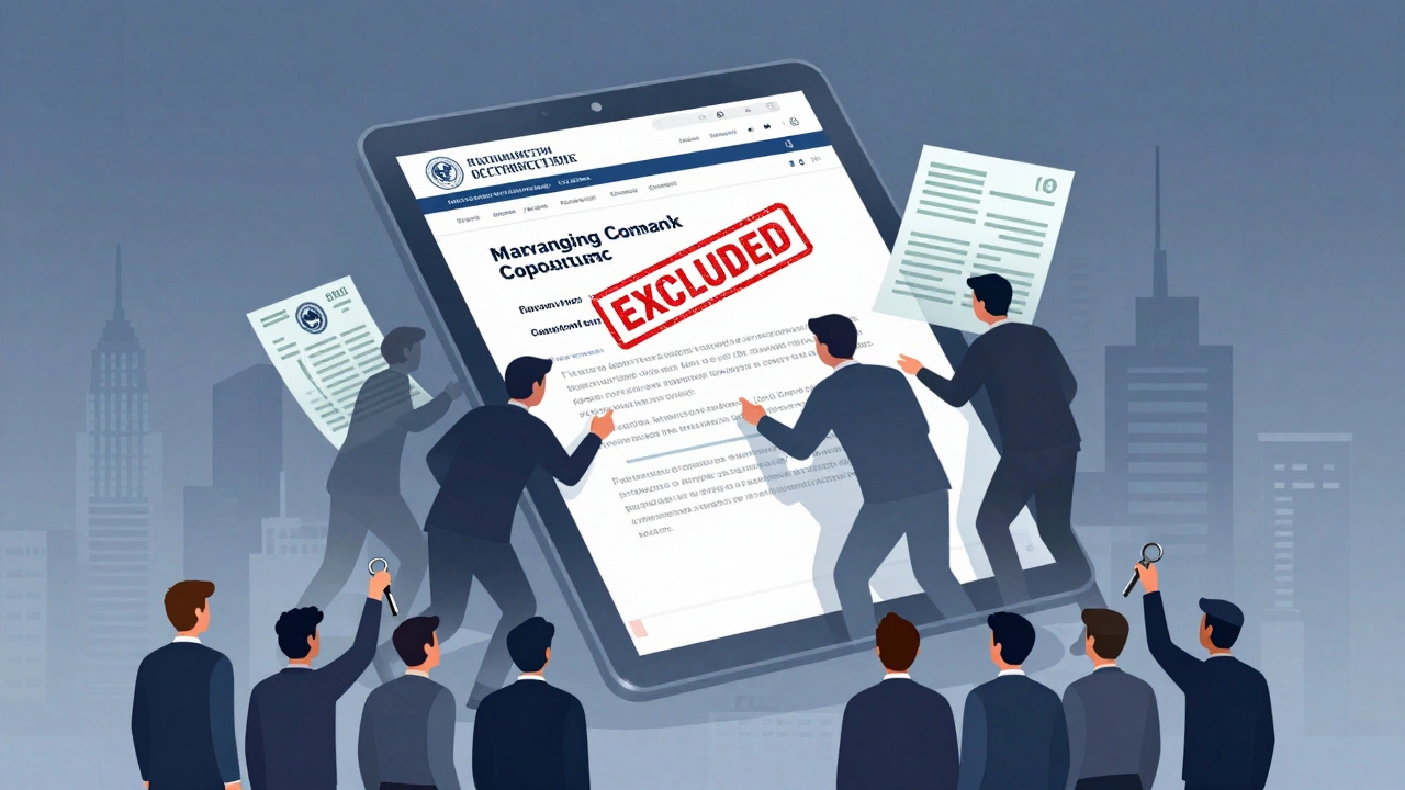 Официальный реестр Минстроя с пометкой 'исключена' и жильцы, отказывающиеся платить мошенникам.