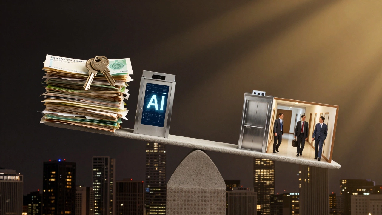 Весы: с одной стороны — устаревшие расходы, с другой — современный сервис для жильцов.