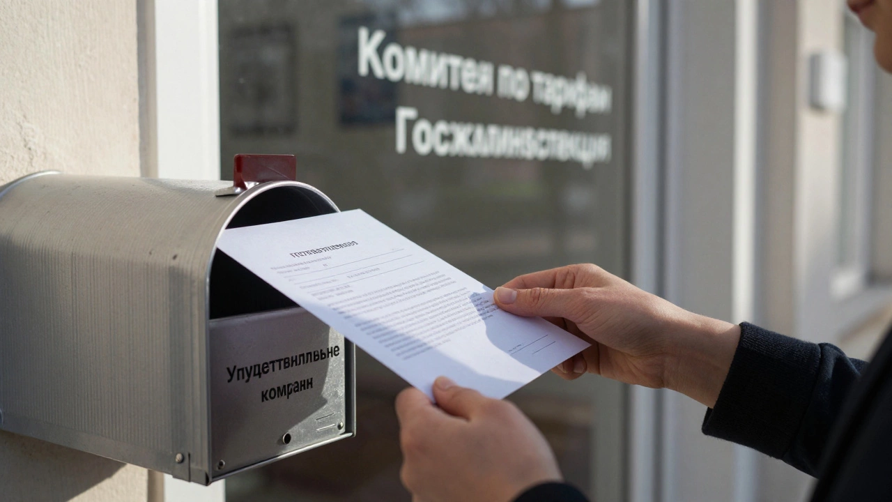 Женщина отправляет официальный запрос управляющей компании о раскрытии расходов