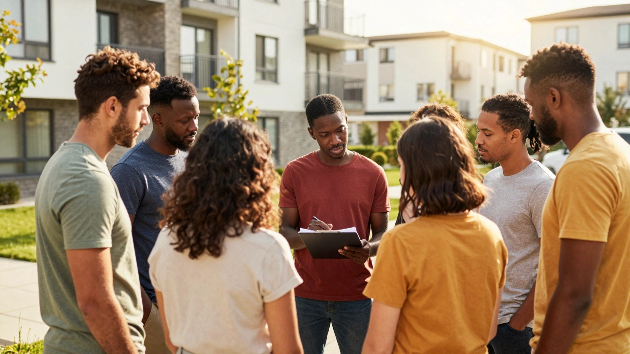 Группа соседей объединилась для подачи коллективной жалобы